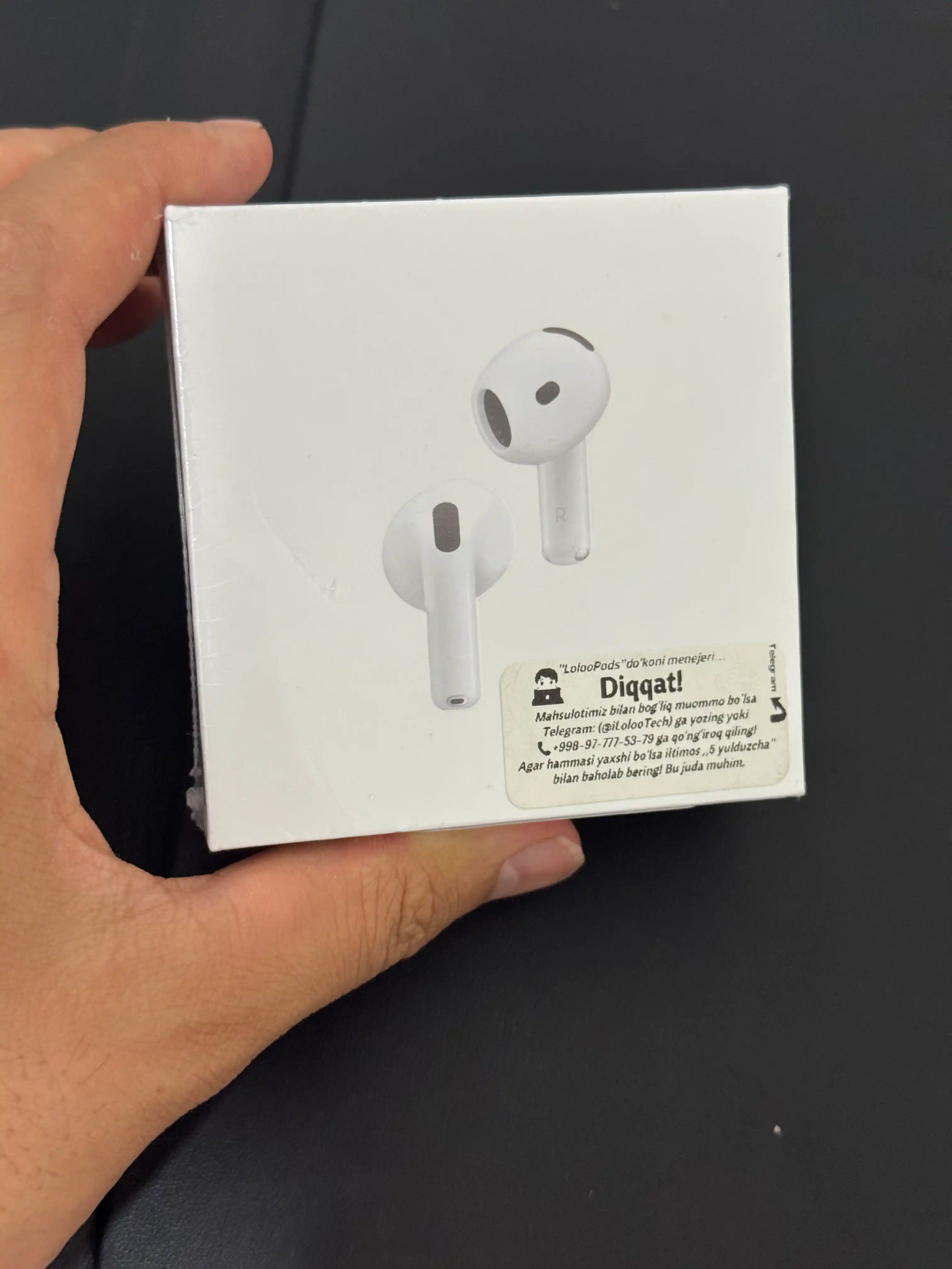 Simsiz quloqchin Pods 4 ANC bluetooth naushnik barcha smartfonlar uchun (ANC ishlaydi)