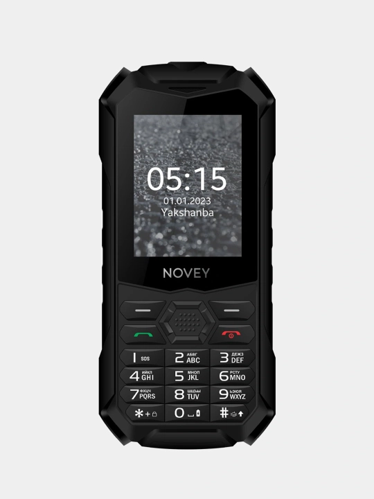 Novey T515 — ishonchli va qulay tugmali telefon - 