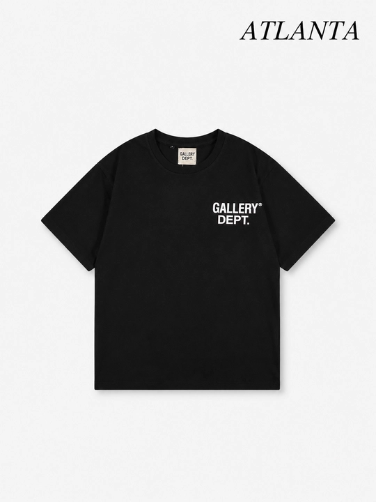 Футболка Gallery Dept Hollywood CA (oversize, качество) в фирменной упаковке - 