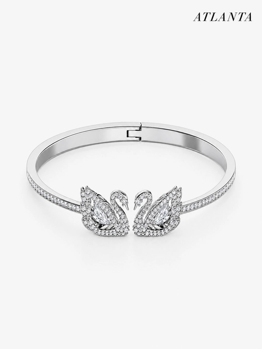 Браслет женский в стиле Swarovski в подарочной упаковке - 