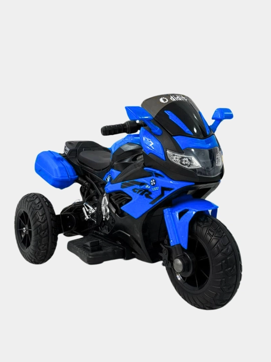 Chiroq va ovozli akkumulyatorli bolalar elektr mototsikli