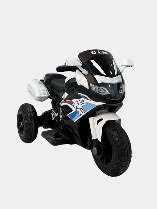 Chiroq va ovozli akkumulyatorli bolalar elektr mototsikli