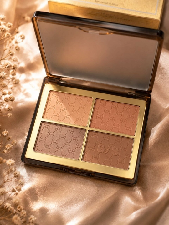 Палетка теней для век GUERNIS Floral Eyeshadow цвета стойкие матовые тени для макияжа глаз - 