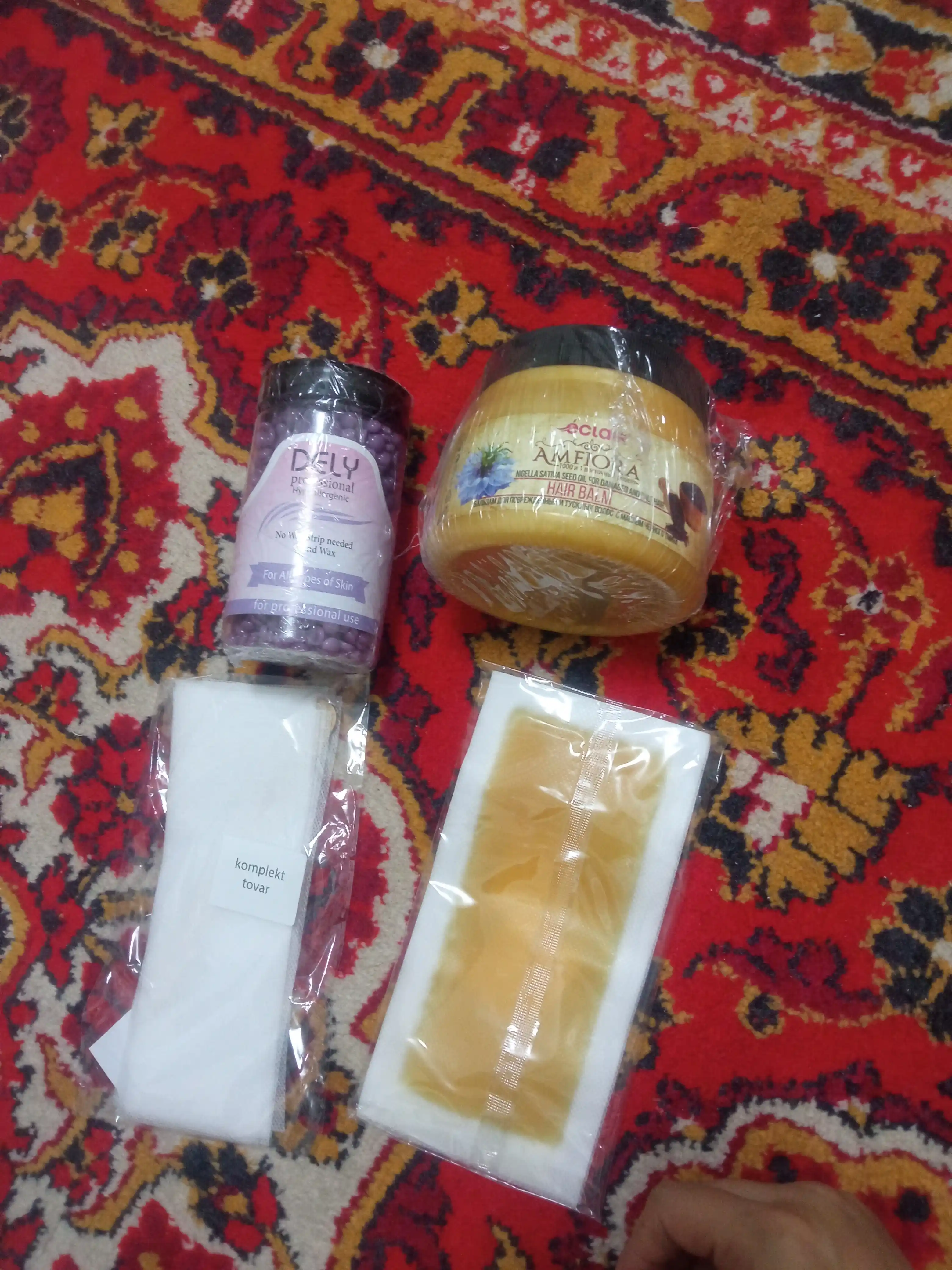 Воск для депиляции, гранулы Dely, шугарин, 200 г +-5%, воск для эпиляции