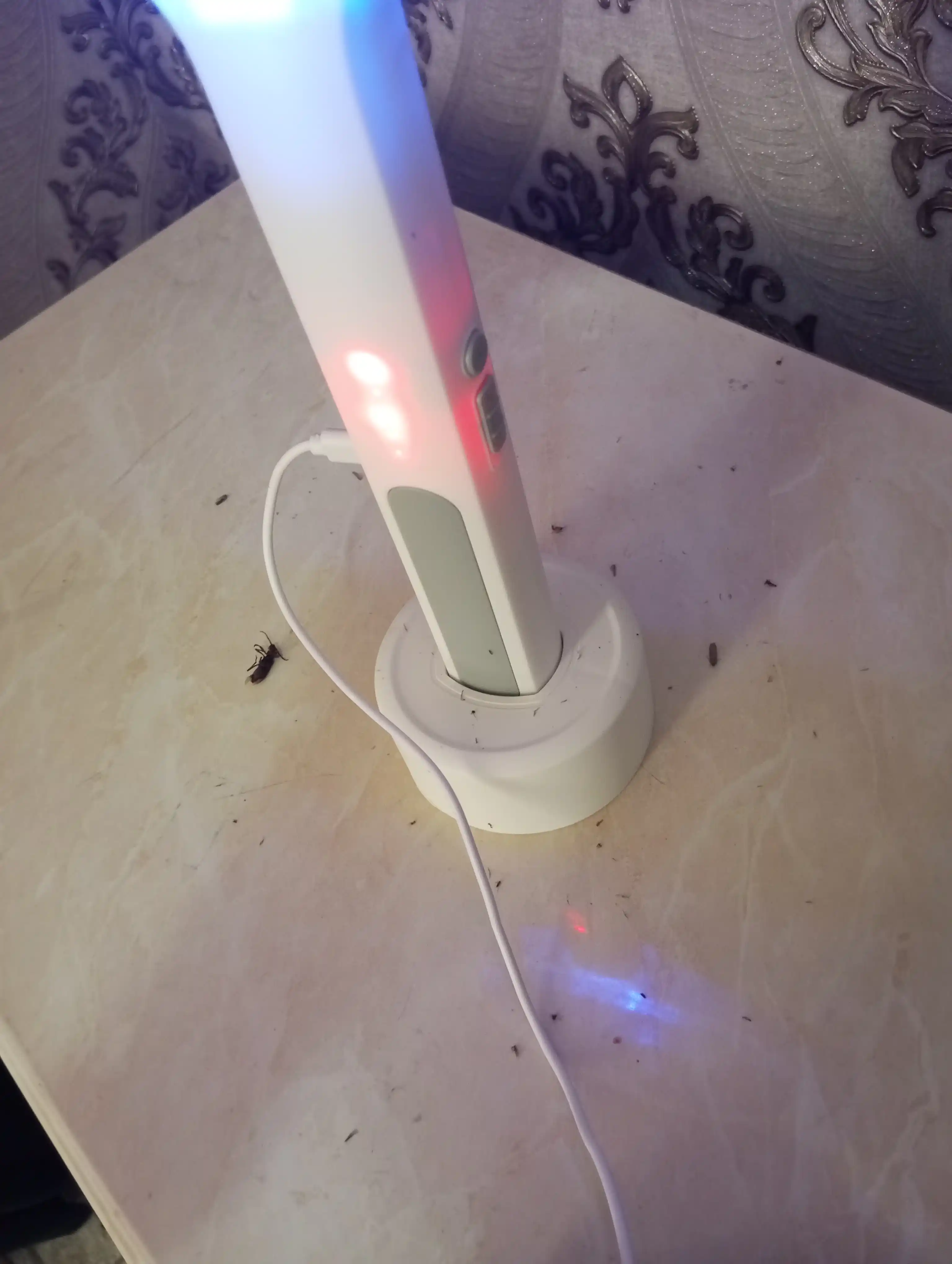 UV chiroqli, chivin va pashshalarga qarshi, elektr chivin o'ldirgich raketka
