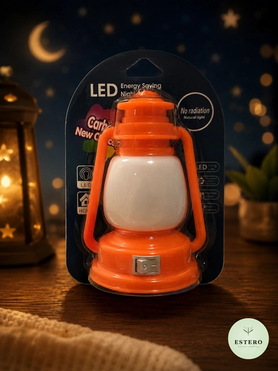 LED ночник в розетку — для детской комнаты (разные формы) — ESTERO-LEDNIGHTLIGHT-ЖЕЛТ