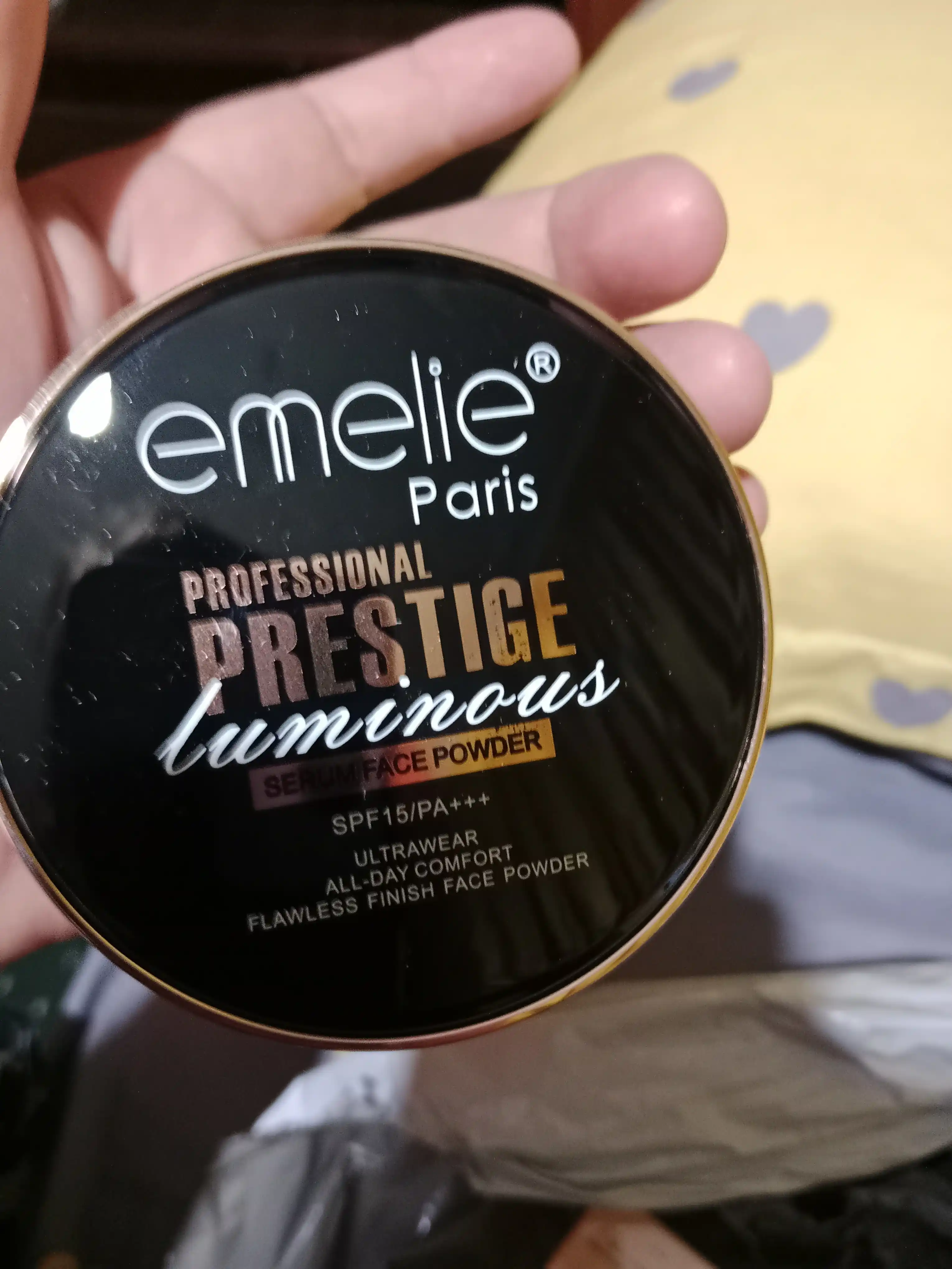 Пудра для лица Emelie BB/HD компактная Matte Powder, SPF, матовая, стойкая