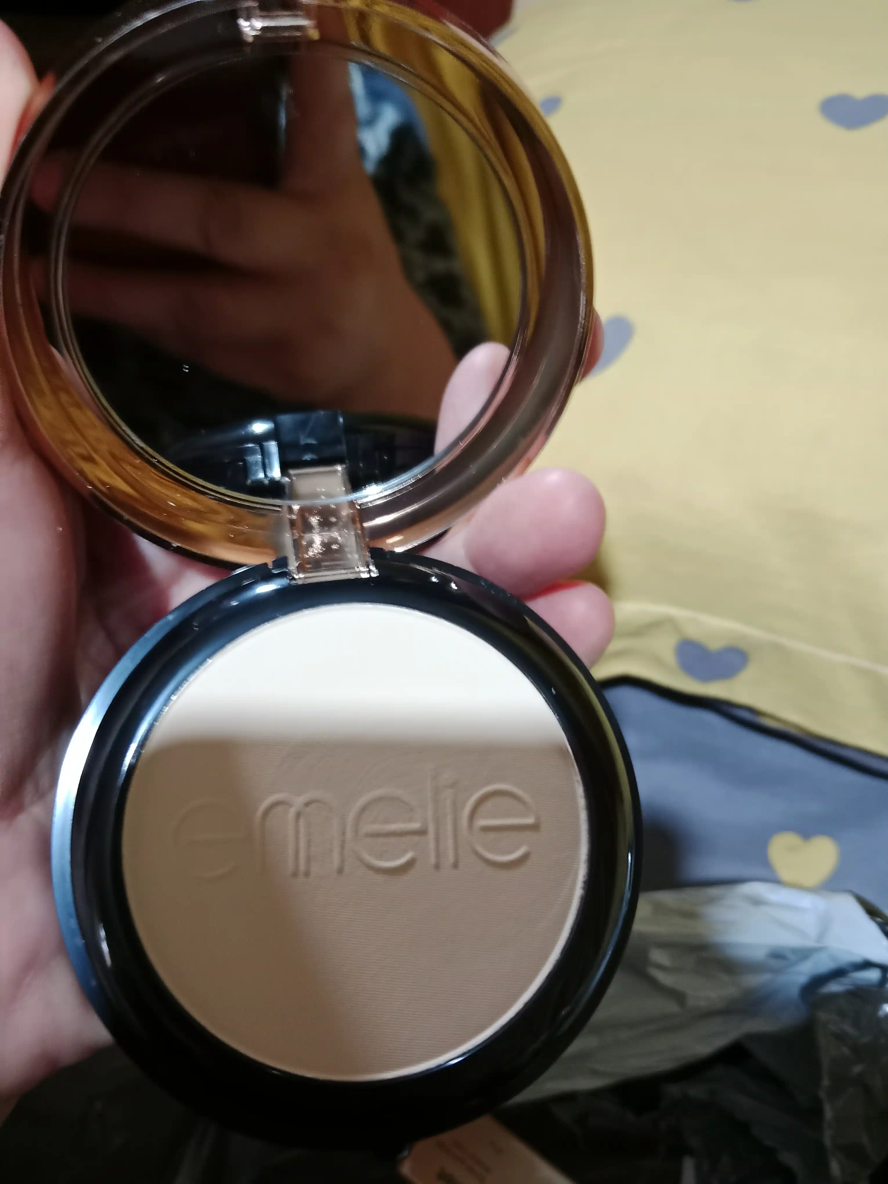 Пудра для лица Emelie BB/HD компактная Matte Powder, SPF, матовая, стойкая