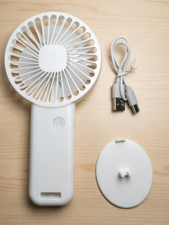 USB mini ventilyator, qo‘l va stol uchun, portativ