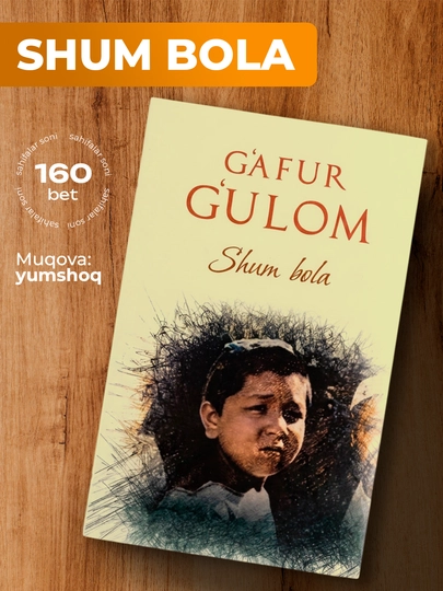 Shum bola – G‘afur G‘ulom bolalar adabiyoti sarguzasht qissasi - 