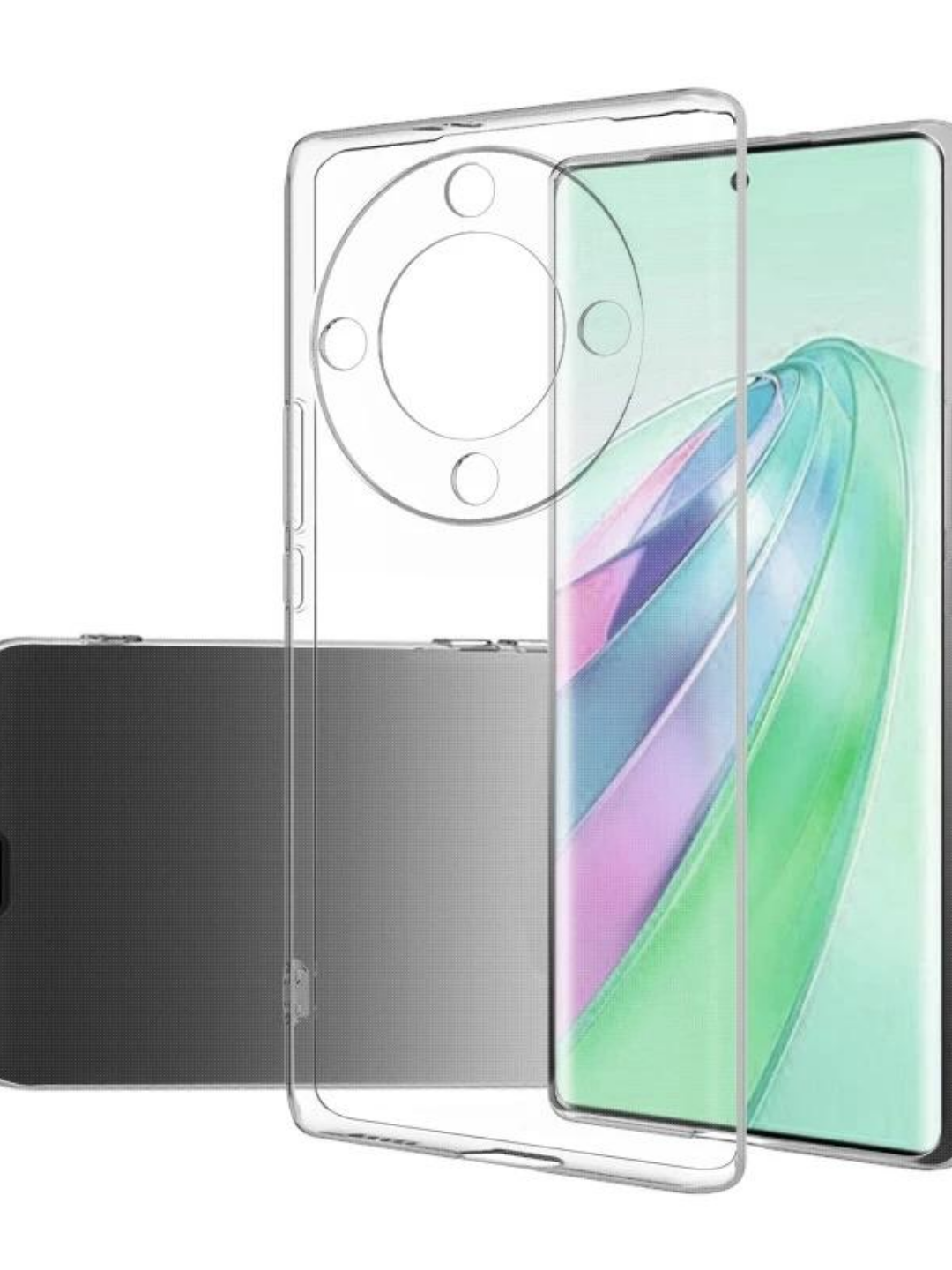 Honor g`ilofl barcha modellarga Lite, X, D, A, C shaffof, silikon, zarbaga chidamli - 