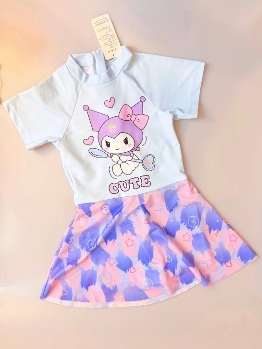 Детский купальник для девочек Cute – стильный купальный костюм