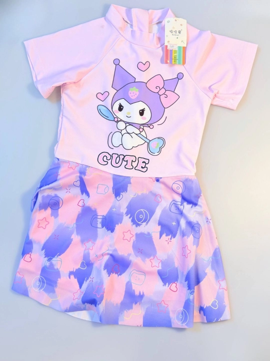 Детский купальник для девочек Cute – стильный купальный костюм