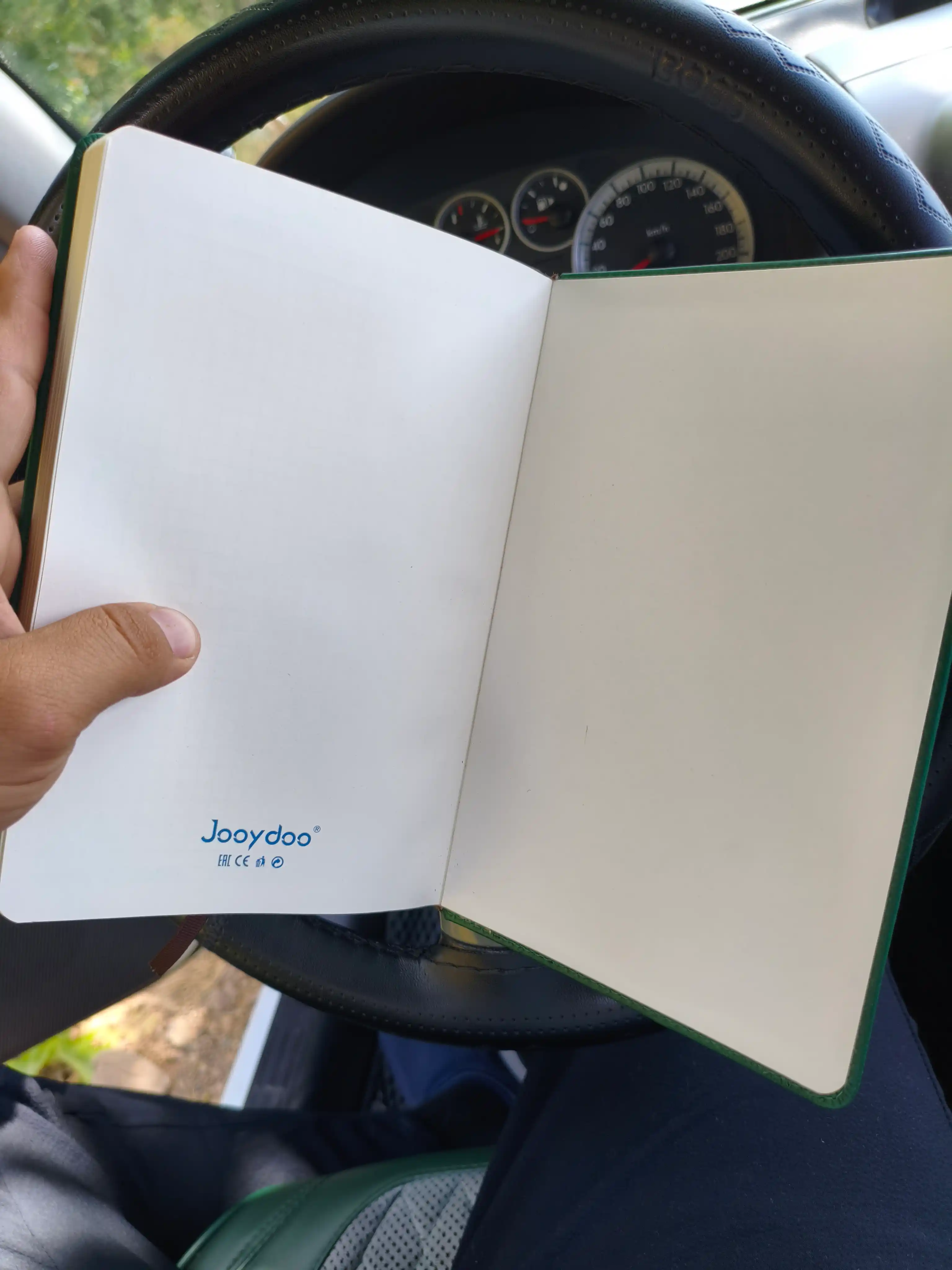 Блокнот JooyDoo UZBEKISTAN, A5, 100 листов, с обложкой из эко-кожи