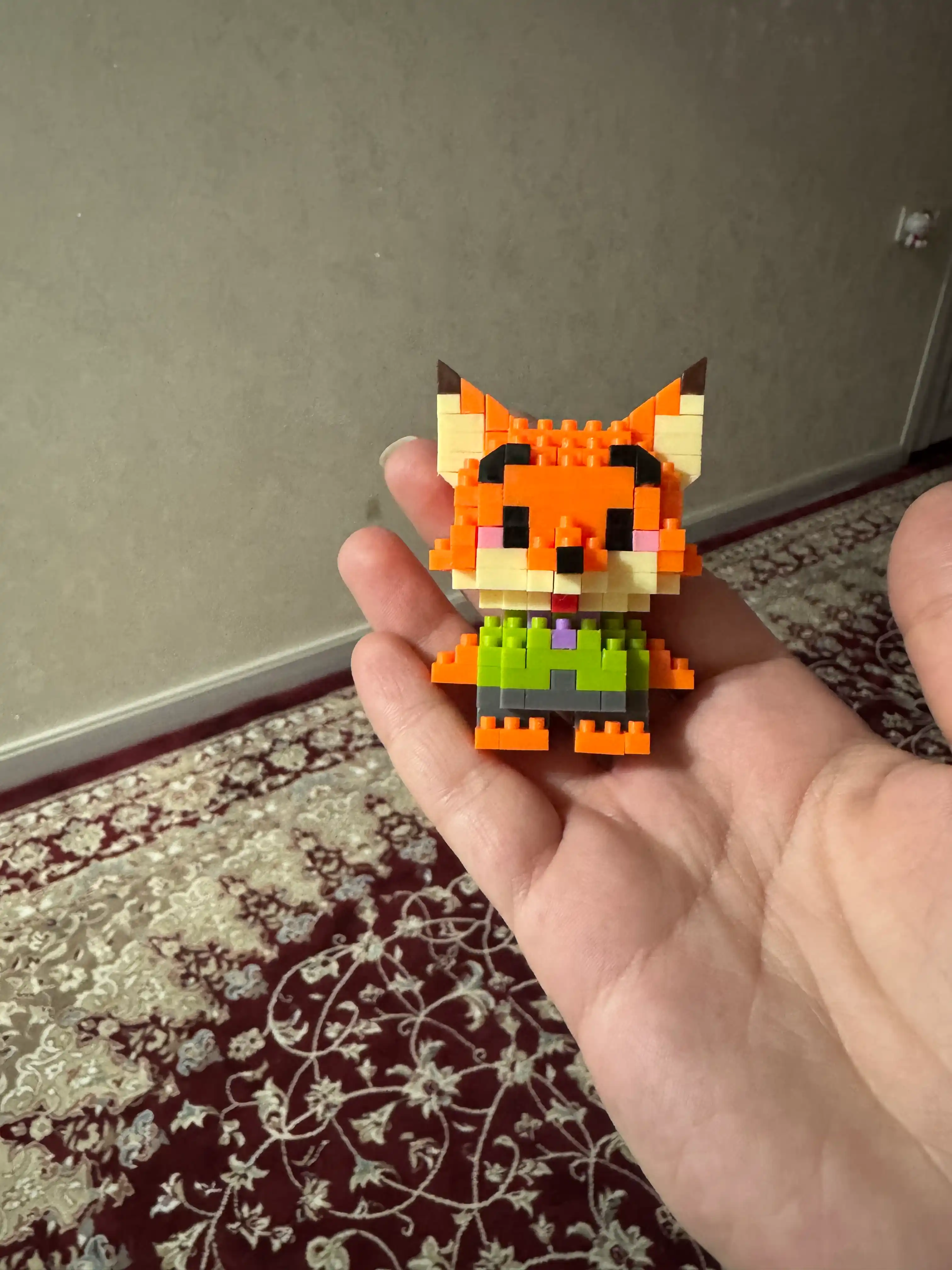 LEGO 3D mini bloklardan konstruktor – kosmonavt, hayvonlar, mushuklar, itlar