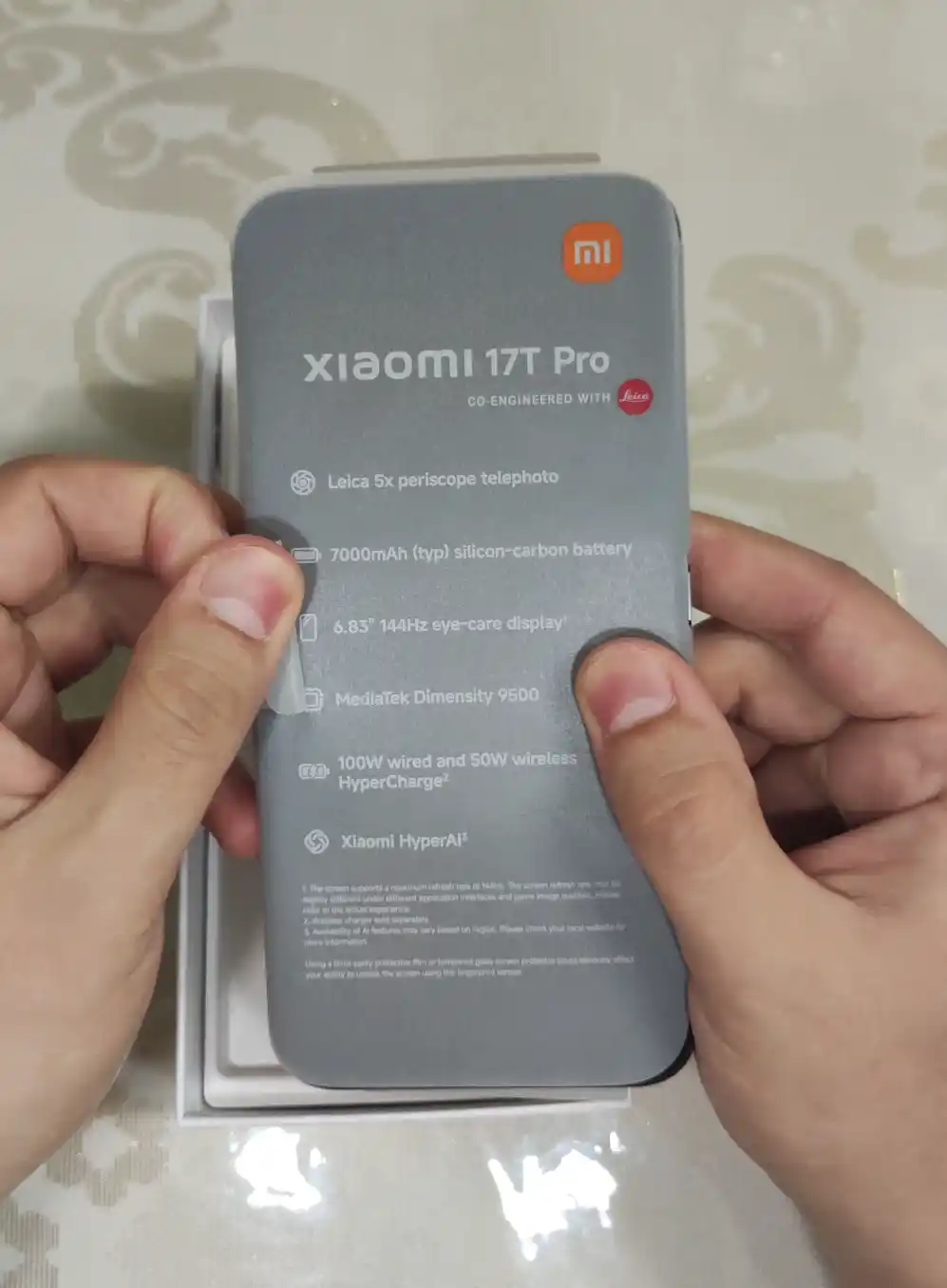 Смартфон Xiaomi 17T Pro + Шопер, IMEI
