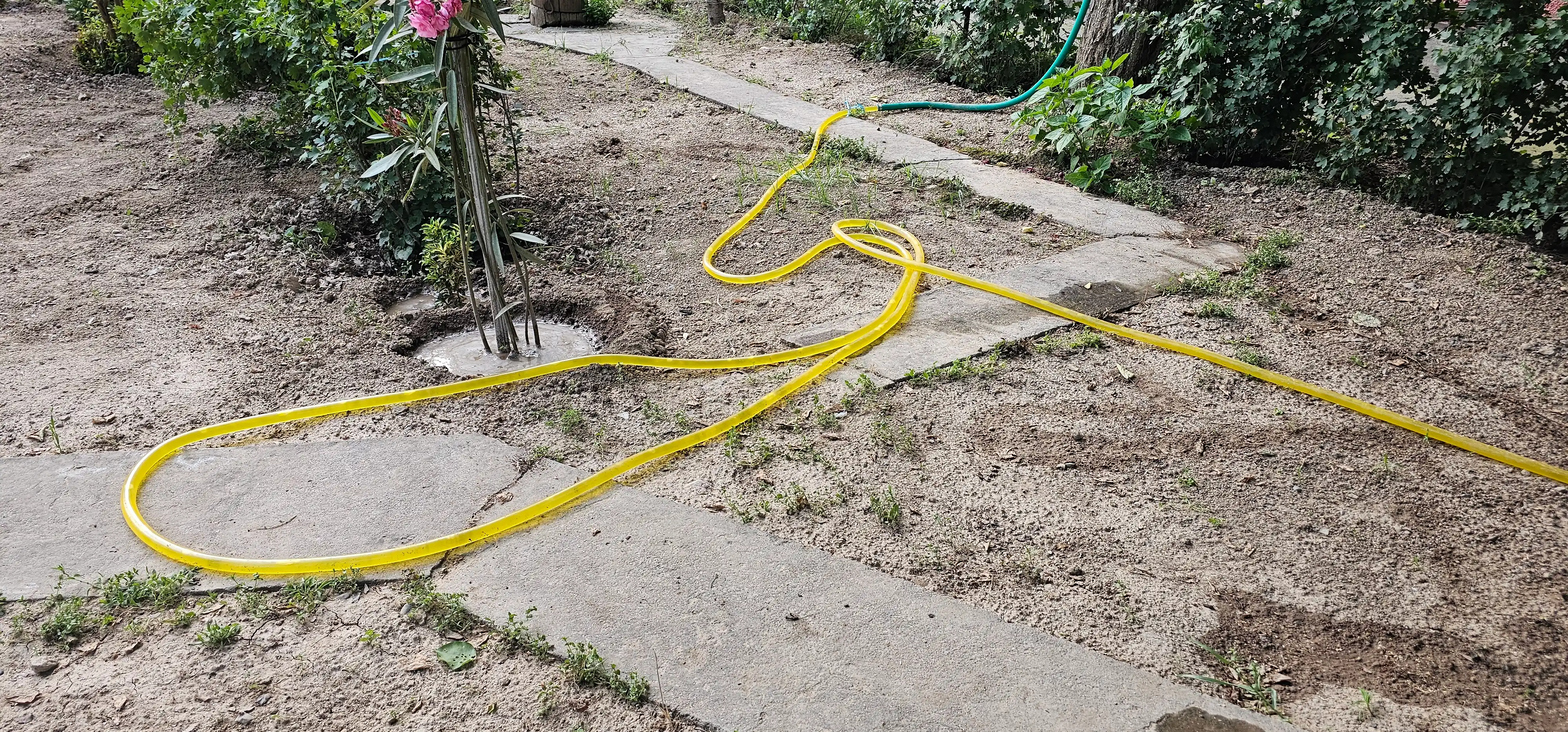 Yuqori sifatli gibrid bog‘ shlangi – no kink buralmaydigan, 10m / 15m / 20m / 30m