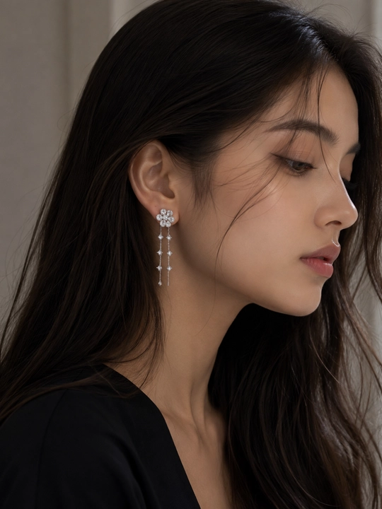 Женские серьги Serebro 925  — красивые и изящные украшения - 