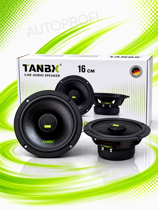 Автомобильные колонки Tanbx, акустическая система, динамики комплект из 2-х штук