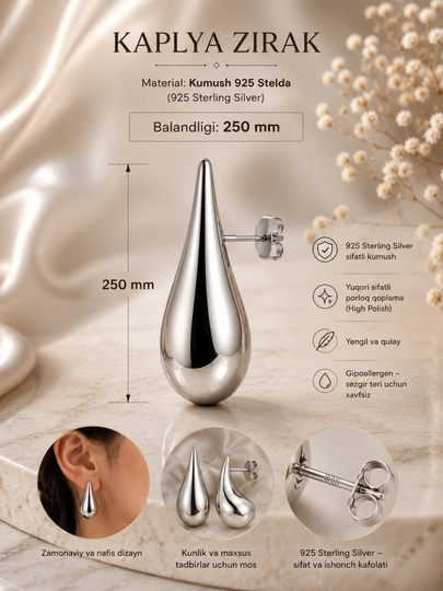 Женские серьги Serebro 925  — красивые и изящные украшения