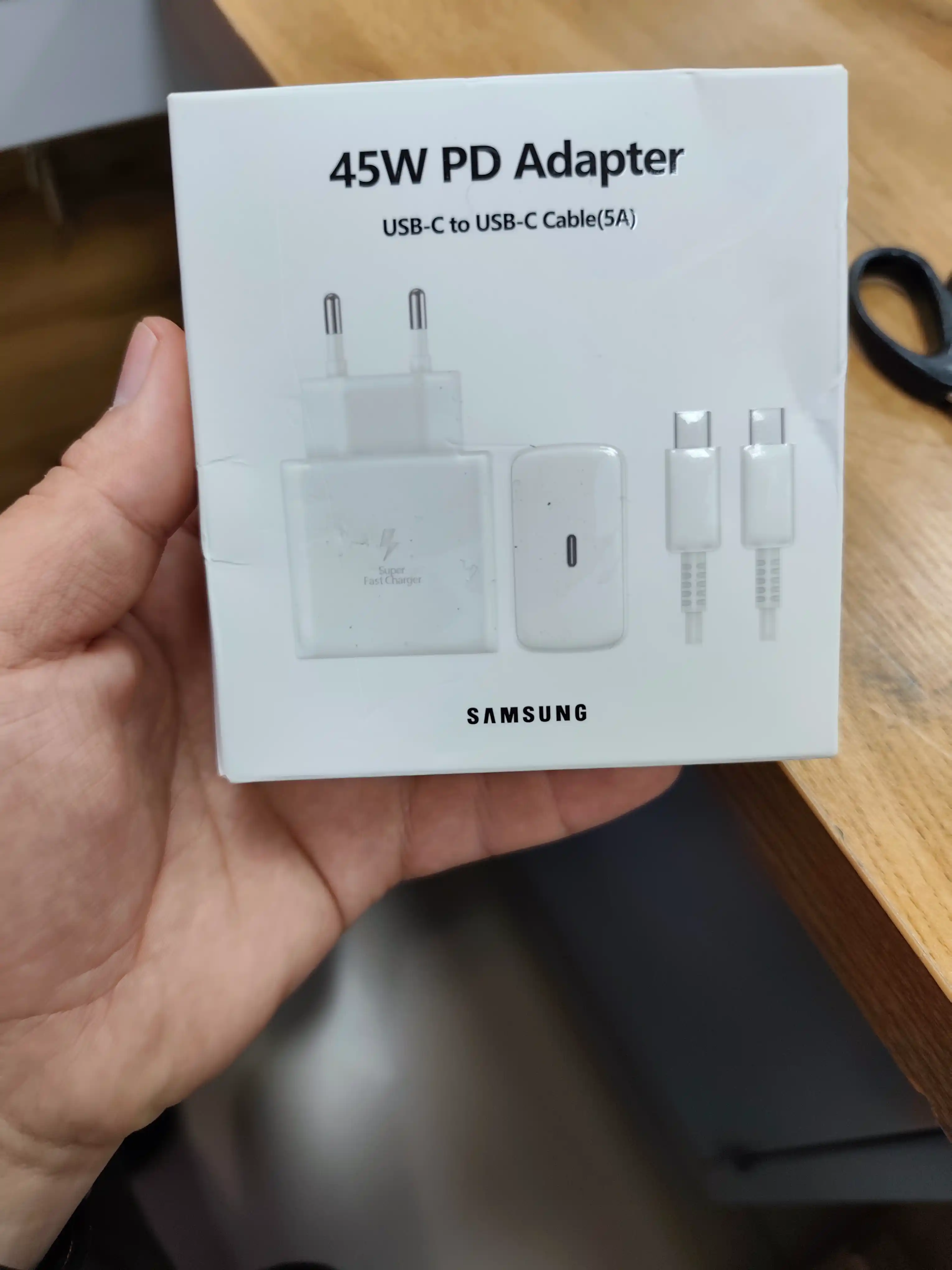 Зарядное устройство Samsung 45 Вт, 25 Вт, кабель Type-C, быстрое зарядное устройство