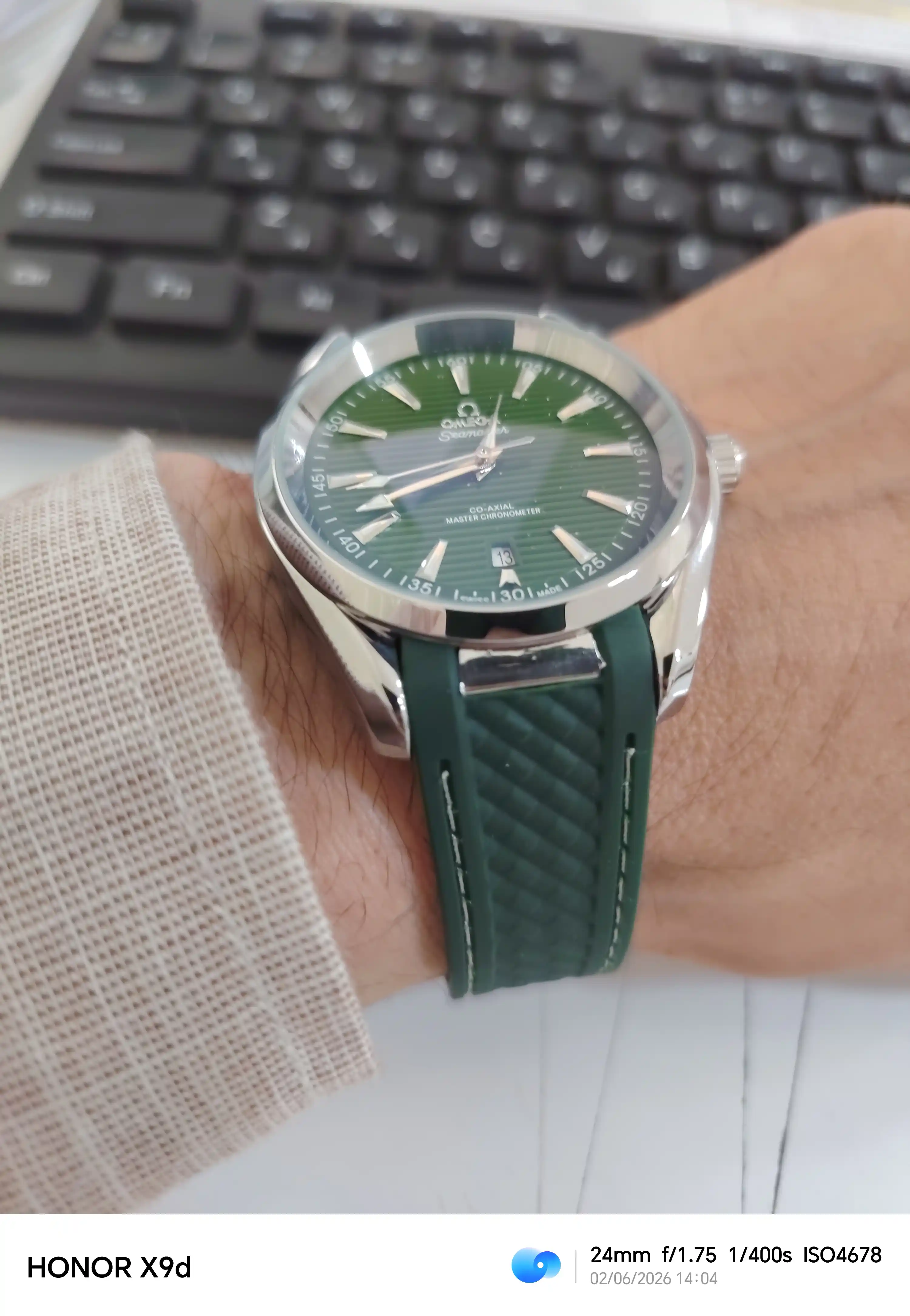 Мужские часы с автоподзаводом, механические, стиль Omega Seamaster