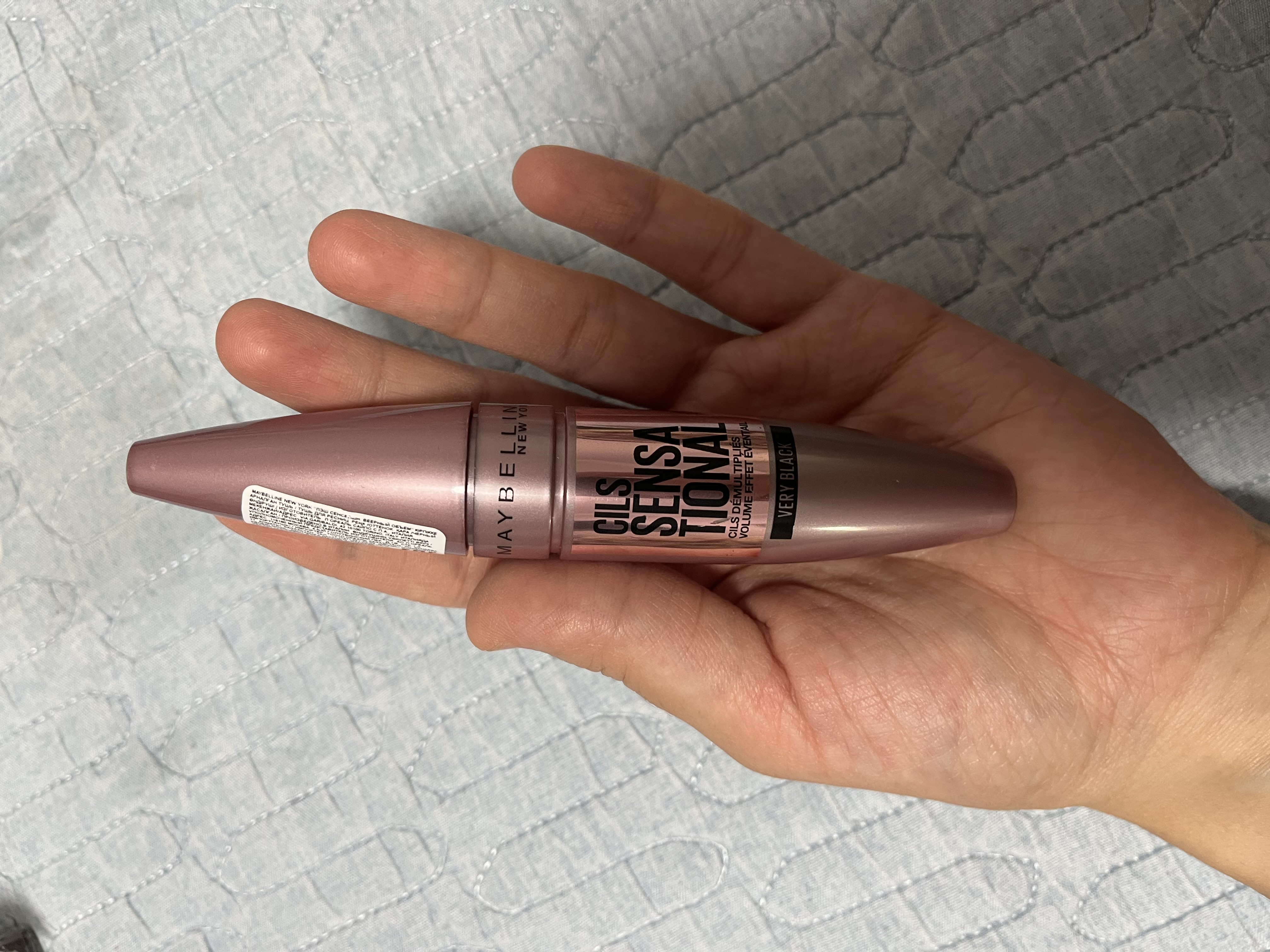 Kipriklar uchun tush Maybelline New York Lash Sensational yelpig'ich hajmli