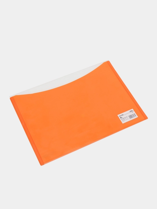 Deli E38977 tugmali konvert-papka, A4