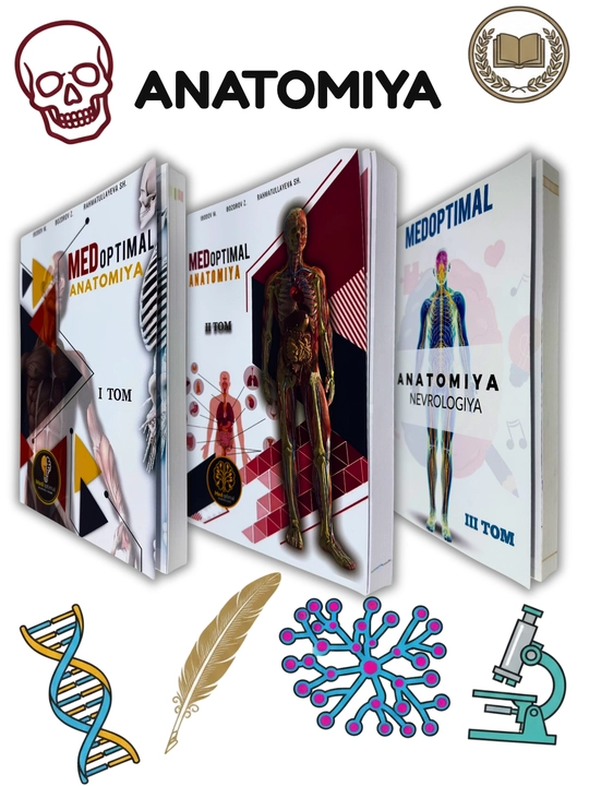 Медицинская книга MEDoptimal Анатомия — учебник для студентов-медиков - 