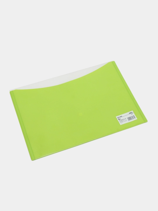 Deli E38977 tugmali konvert-papka, A4