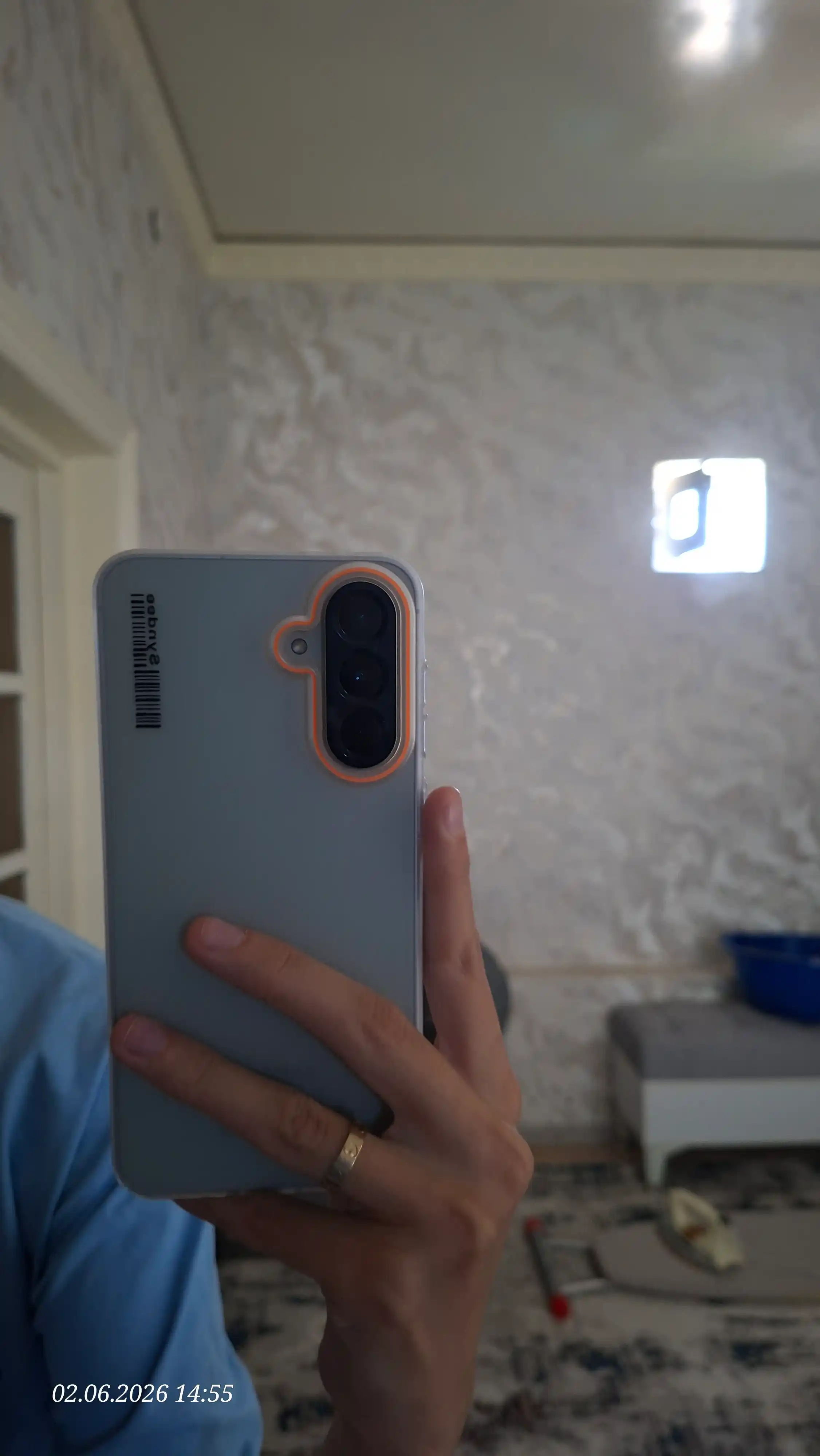 Samsung A06, A07, A16, A17, A26, A36, A56, S25, S25+, S25 Ultra uchun mat qoplamli g'ilof