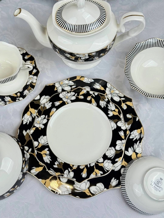 La Dolce New Bone China farfor oshxona servizi 44 predmet 6 kishilik