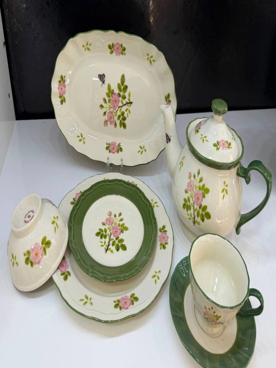 La Dolce New Bone China farfor oshxona servizi 44 predmet 6 kishilik