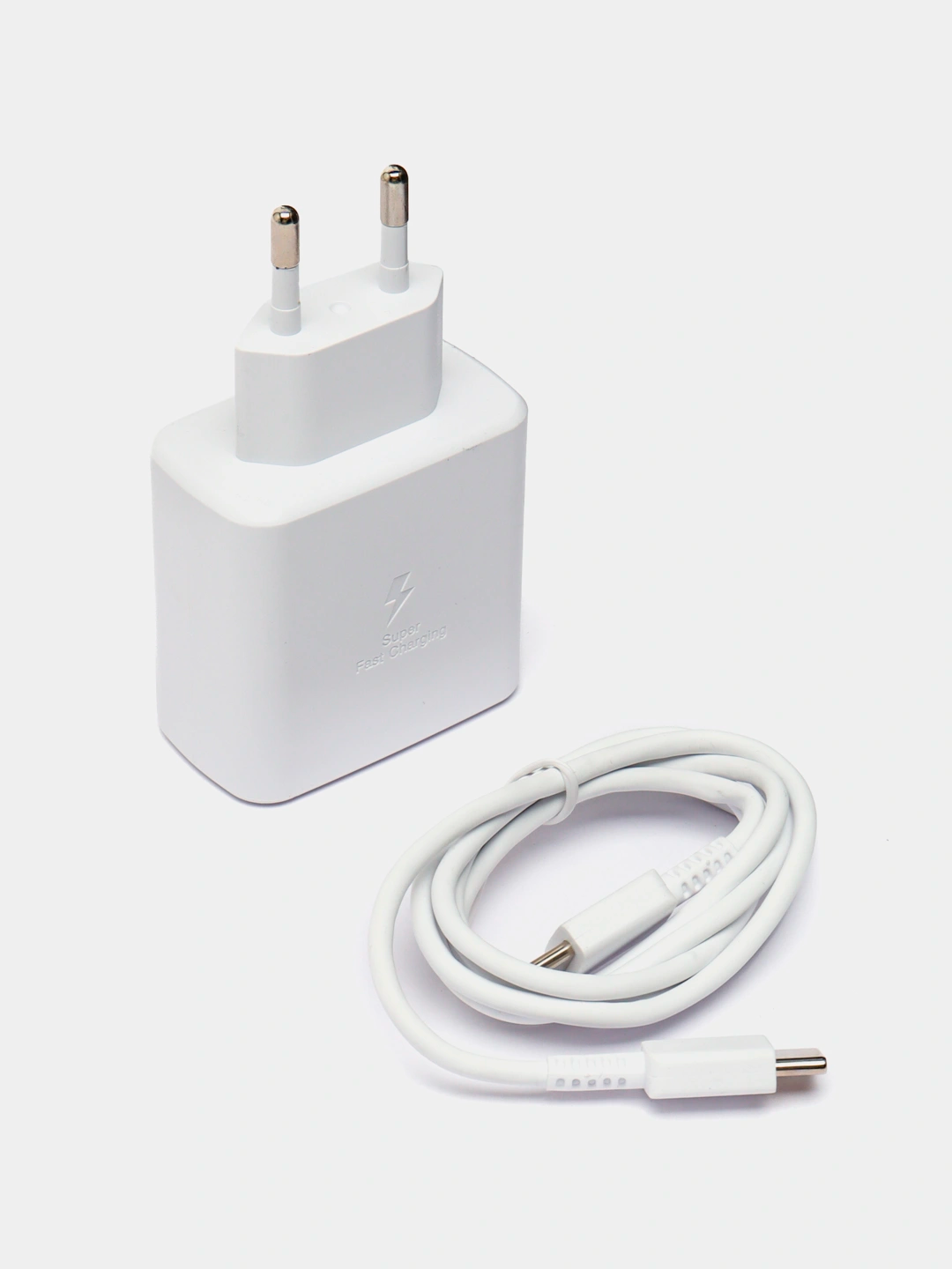 Зарядное устройство Samsung 45W, Type-C, быстрая зарядка, адаптер для телефона