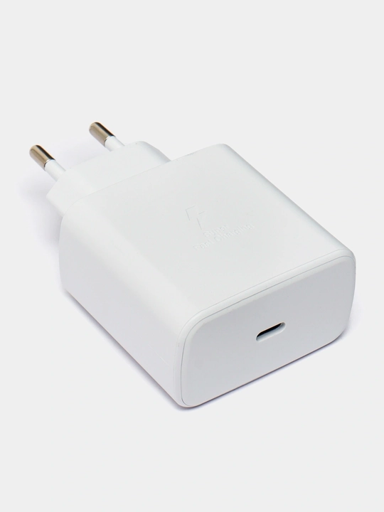 Зарядное устройство Samsung 45W, Type-C, быстрая зарядка, адаптер для телефона