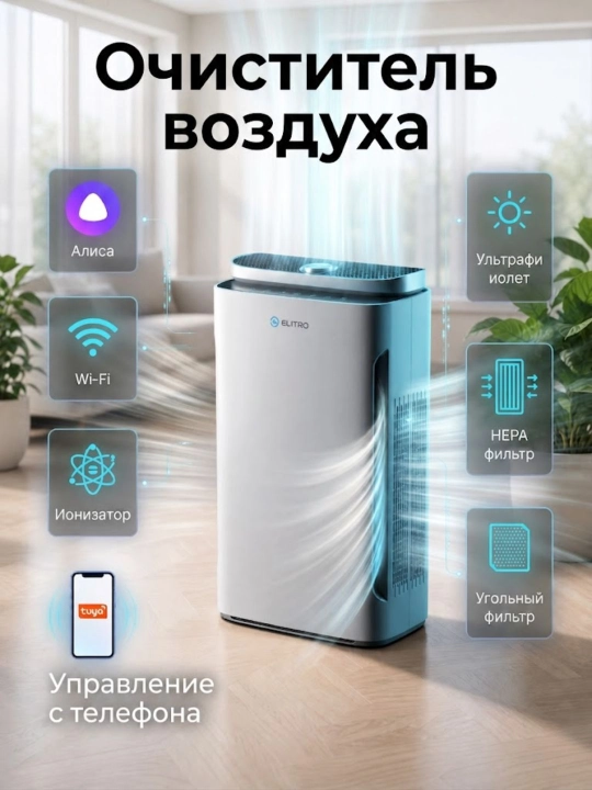 Havo tozalagichlar Alisa boshqaruv Orginal Xitoy - 