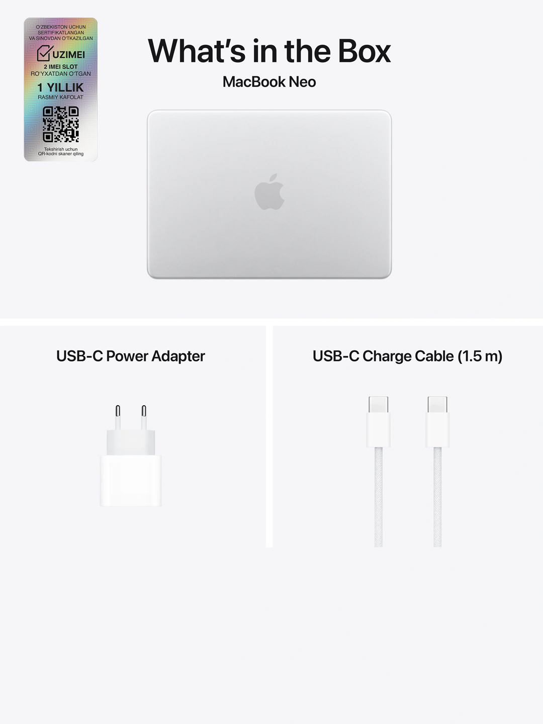 Noutbuk Apple MacBook Neo