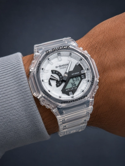 Мужские спортивные часы G-SHOCK, ударопрочные тактические электронные наручные часы — WTCLINE-GSHOCK-ПРОЗР