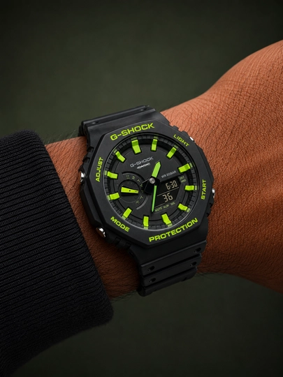 Мужские спортивные часы G-SHOCK, ударопрочные тактические электронные наручные часы — WTCLINE-GSHOCK-МЕНТОЛ