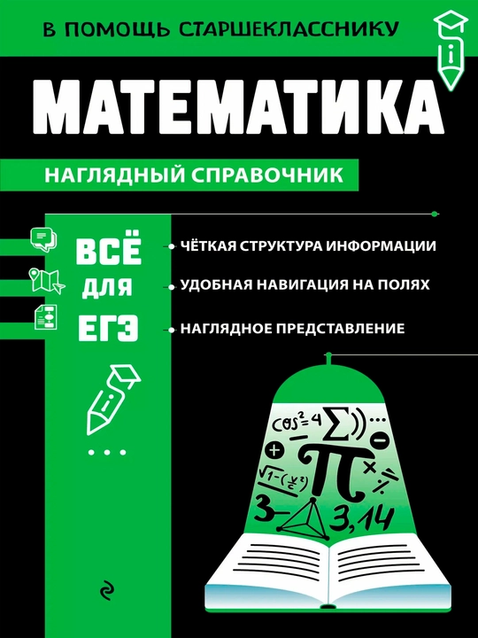 Математика — наглядный справочник | Формулы, правила и примеры - 
