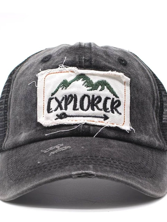 Кепка детская бейсболка Explorer с сеткой для мальчиков