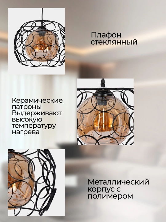 Люстра подвесная, с регулировкой высоты, для спальни и зала, в 2 цветах, черный и белый