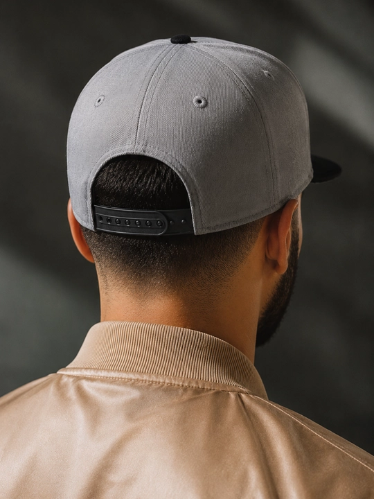 Uniseks sport kepkasi, snapback, tekis soyabonli, moslanadigan o‘lcham, 57–59 sm
