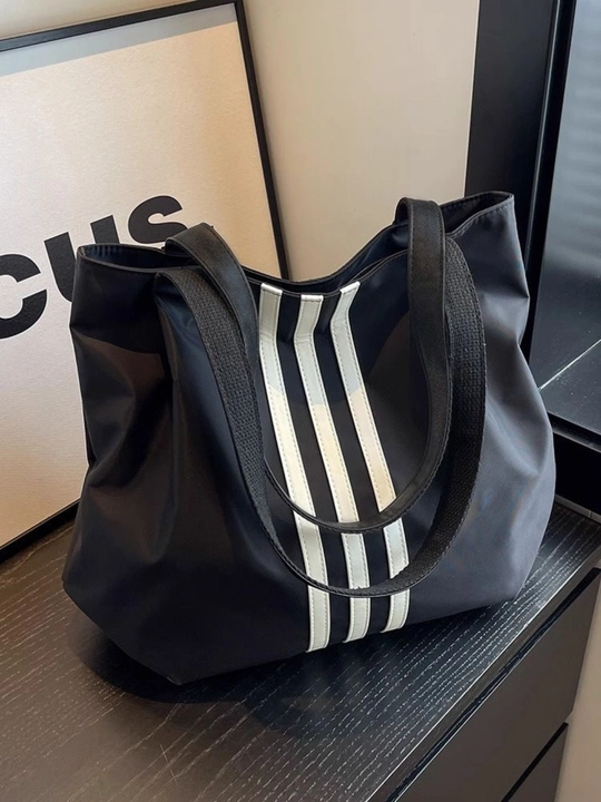 Ayollar uchun shopper sumka, yelkaga osiladigan sumka, ish va o‘qish uchun, A4 formatli