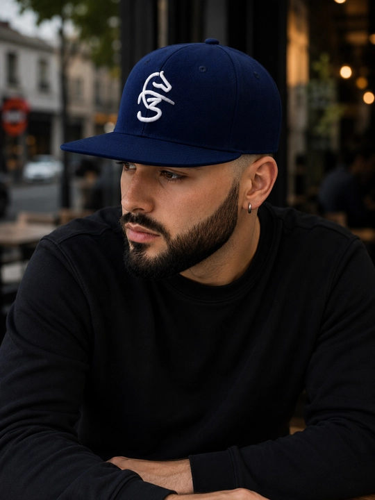 Спортивная кепка унисекс Snapback, с прямым козырьком, регулируемый размер 57–59 см