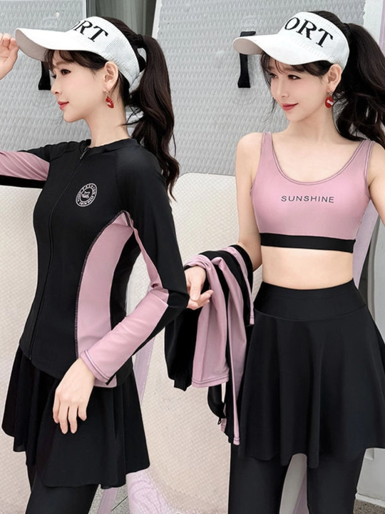 Ayollar cho'milish kiyimi, o'lcham 40kg-100 kg gacha, burkini, suzish kiyim