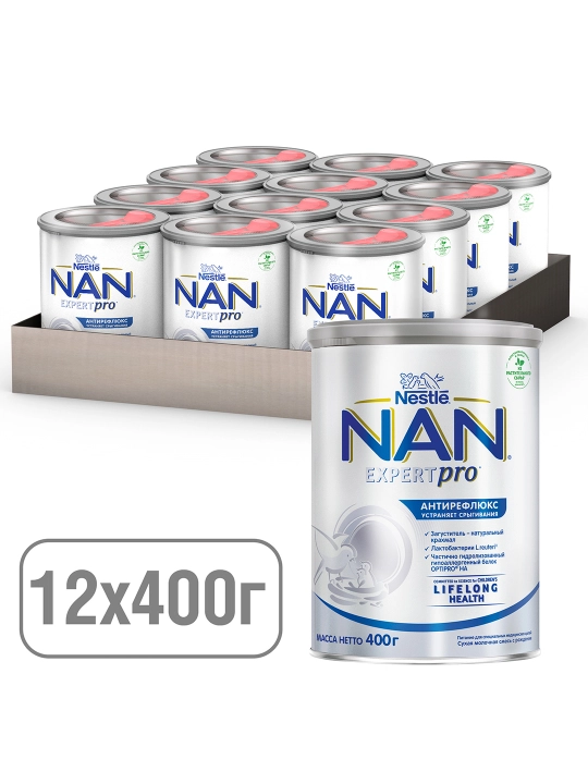 Детская смесь NAN Антирефлюкс, 400 гр