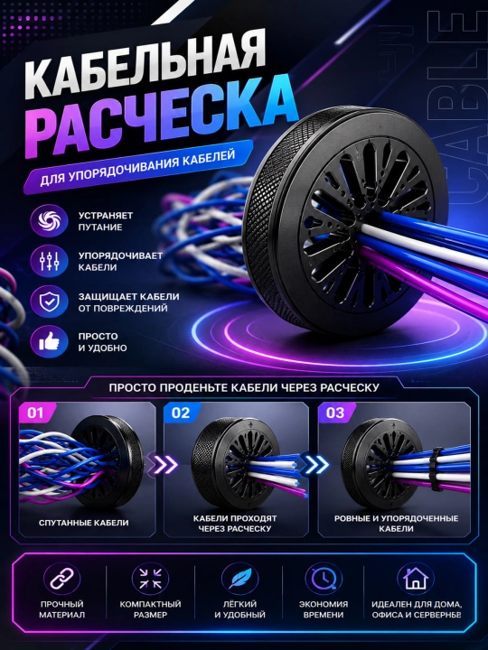 Кабельная расческа - 