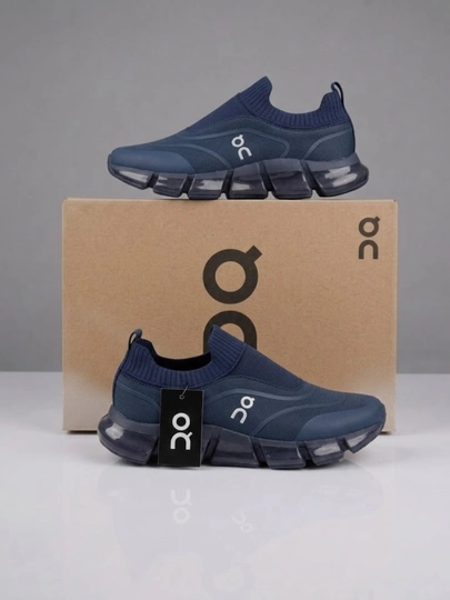 Мужские кроссовки On Cloud & Tod's — мужской стиль, совершенная коллаборация и комфорт — T4007-LUXURY160-СИНИЙ-45