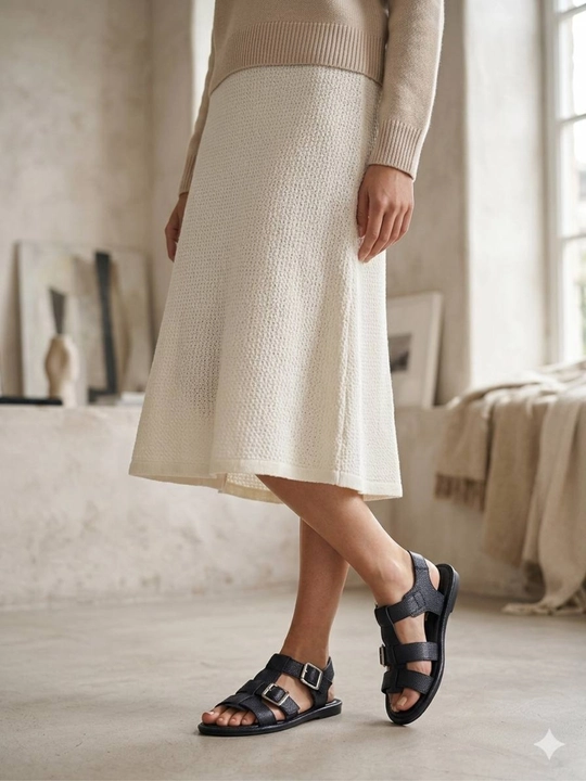 Женские летние сандалии MIUMIU комфортная модель - 